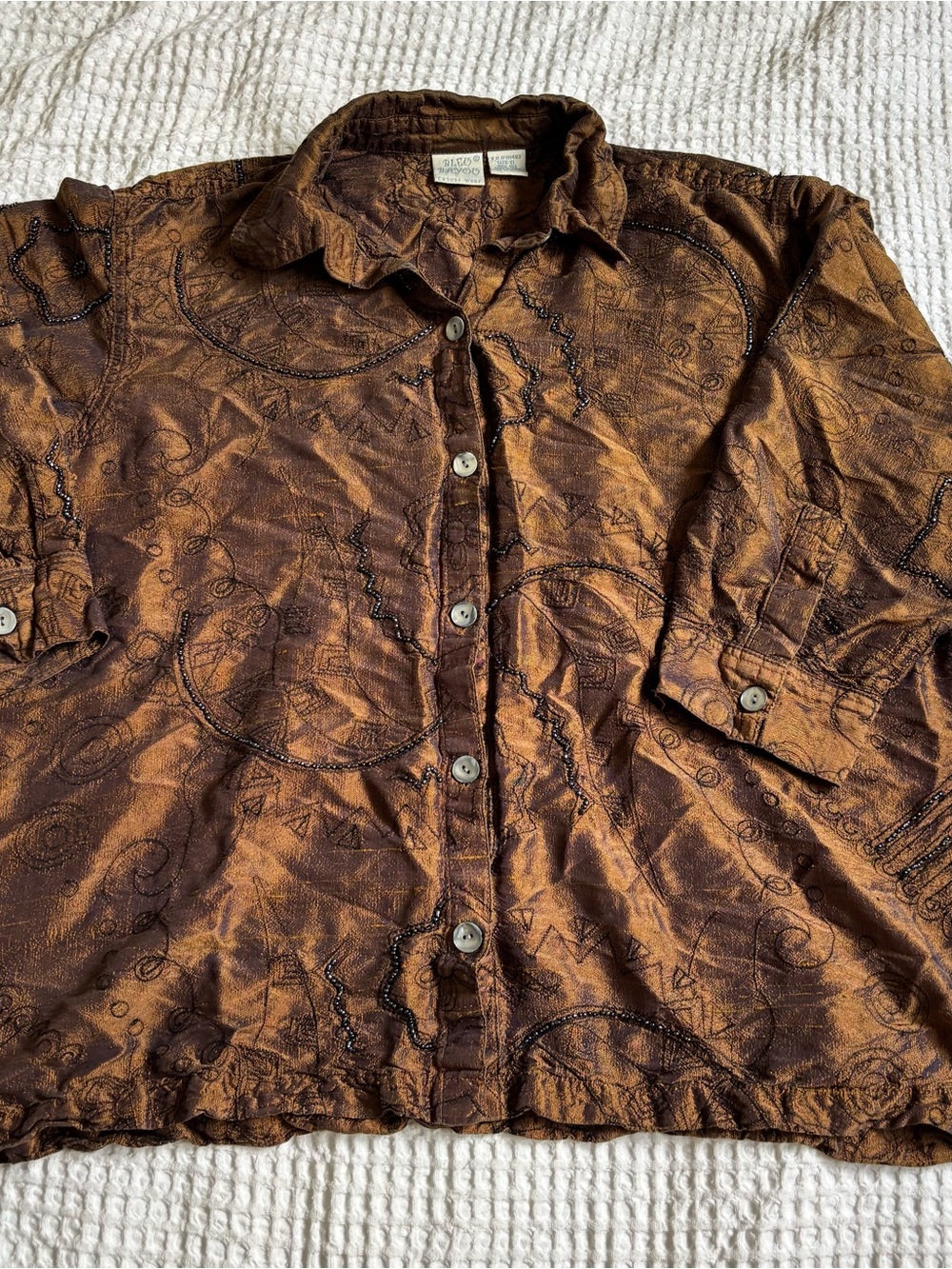 Blue Bayou button up